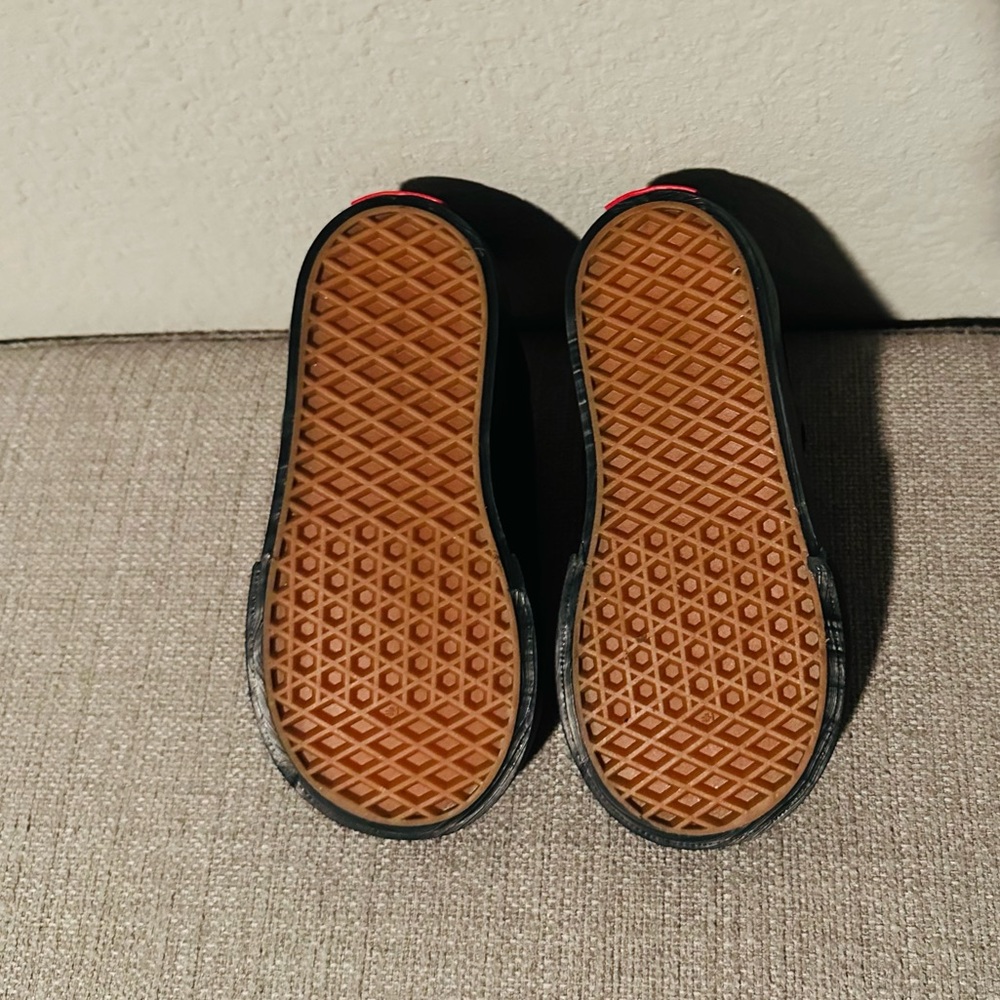 Vans Toddler Authentic Shoe, Size 5.5, Black - Picture 5 of 5